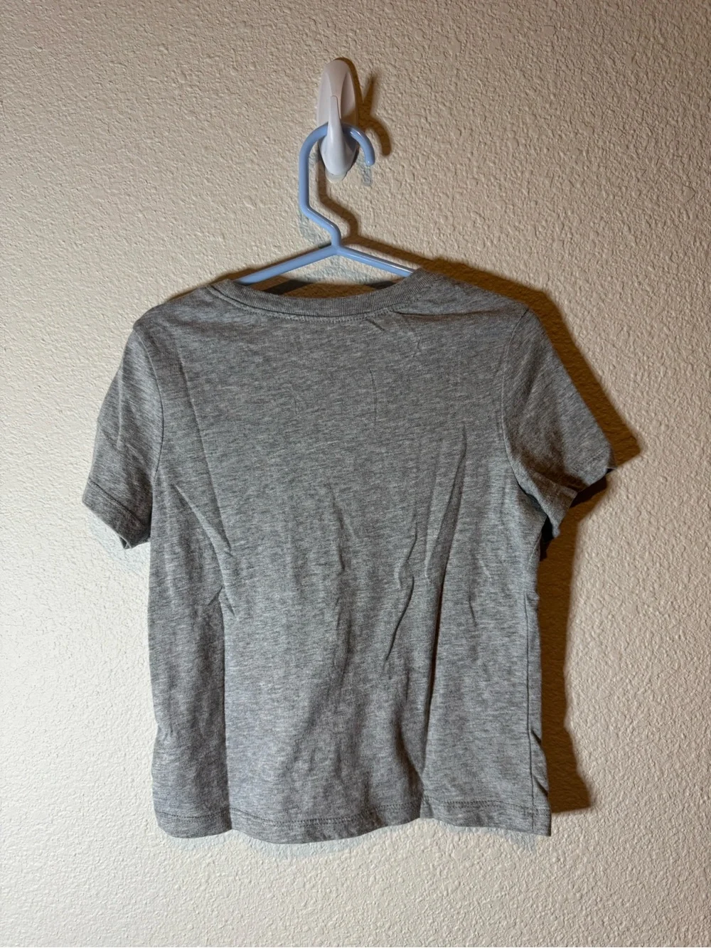 Kids Basic Grey Short Sleeve Tee